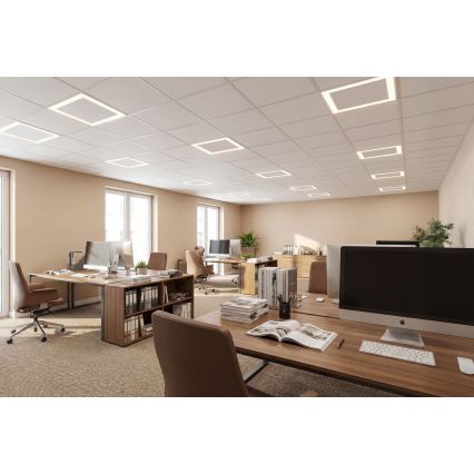 LED įleidžiamasis lubų rėmas AVAR LED/32W/230V 3000/4000/6000K 60x60 cm UGR19