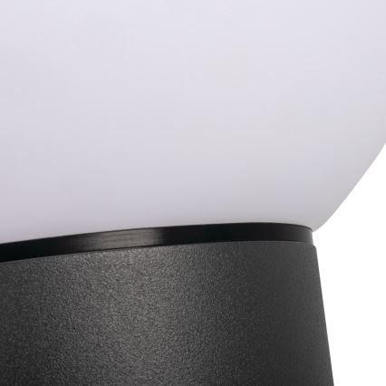 Lauko šviestuvas su judesio ir sutemų jutikliu STONO 1xE27/15W/230V 50 cm IP65 antracitas