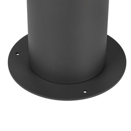 Lauko šviestuvas su judesio ir sutemų jutikliu STONO 1xE27/15W/230V 50 cm IP65 antracitas