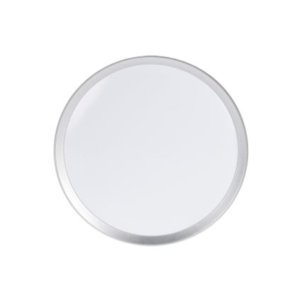 Reguliuojamo ryškumo LED lubinis šviestuvas LIXAN LED/47W/230V 3000-6500K skersmuo 38,6 cm baltas/sidabrinis + nuotolinis valdymas