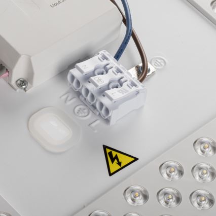 Reguliuojamas LED lubų šviestuvas LIXAN LED/65W/230V 3000-6500K skersmuo 48,6 cm balta/sidabrinė + su nuotoliniu pultu