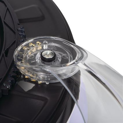 Reguliuojamas LED lubinis šviestuvas su ventiliatoriumi PLAVE LED/36W/230V 3000-6500K sidabrinis/baltas + su nuotoliniu valdymu
