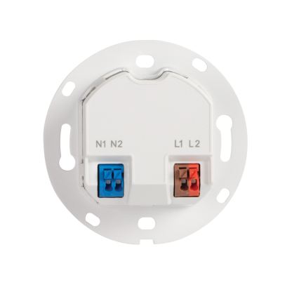 LED laiptų šviestuvas su judesio ir sutemų jutikliu MAGNIK LED/1,7W/230V 2700/3300/3900/4600/5700K juodas kampuotas