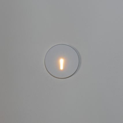LED laiptų šviestuvas MAGNIK LED/1,7W/230V 2700/3300/3900/4600/5700K baltas apvalus