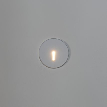LED laiptų šviestuvas MAGNIK LED/1,7W/230V 2700/3300/3900/4600/5700K baltas apvalus
