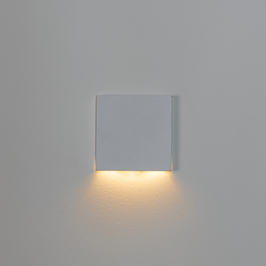 LED laiptų šviestuvas MAGNIK LED/1,7W/230V 2700/3300/3900/4600/5700K baltas kvadratinis