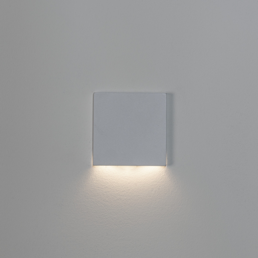 LED laiptų šviestuvas MAGNIK LED/1,7W/230V 2700/3300/3900/4600/5700K baltas kvadratinis