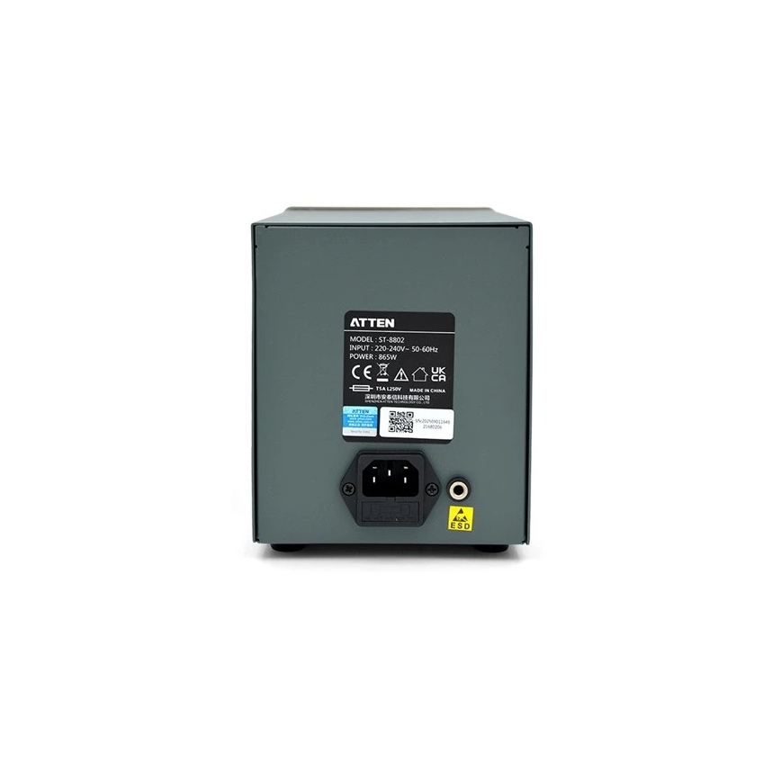 Karšto oro ir litavimo stotis su LCD ekranu 800W/230V