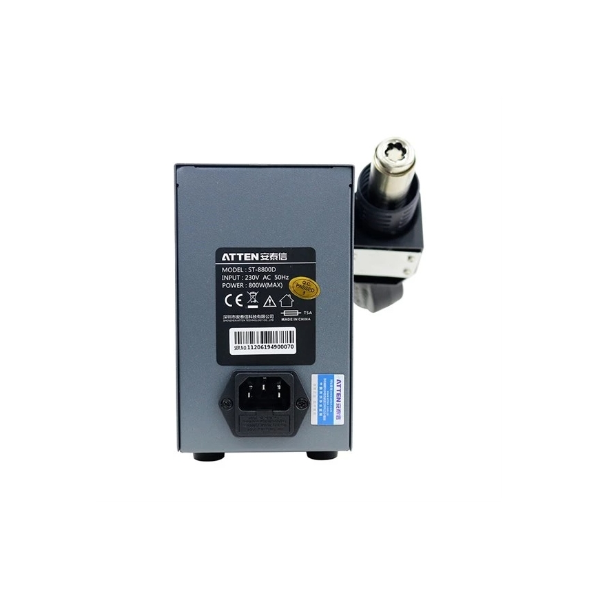 Karšto oro stotis su LCD ekranu 800W/230V