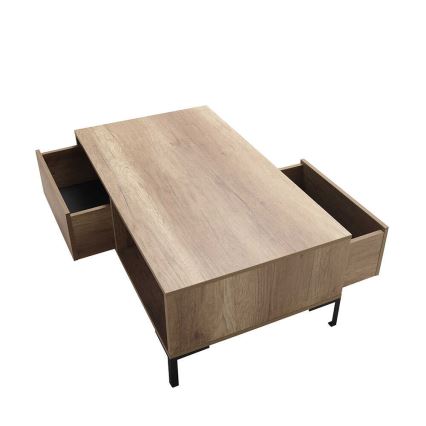 Kavos stalelis 42x103 cm ruda