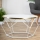 Kavos stalelis DIAMOND 40x70 cm auksas/balta