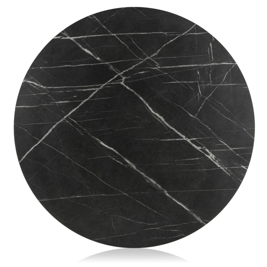 Kavos stalelis DIAMOND 40x70 cm juoda/auksas