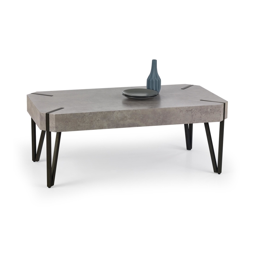 Kavos stalelis EMILY 42x110 cm betonas