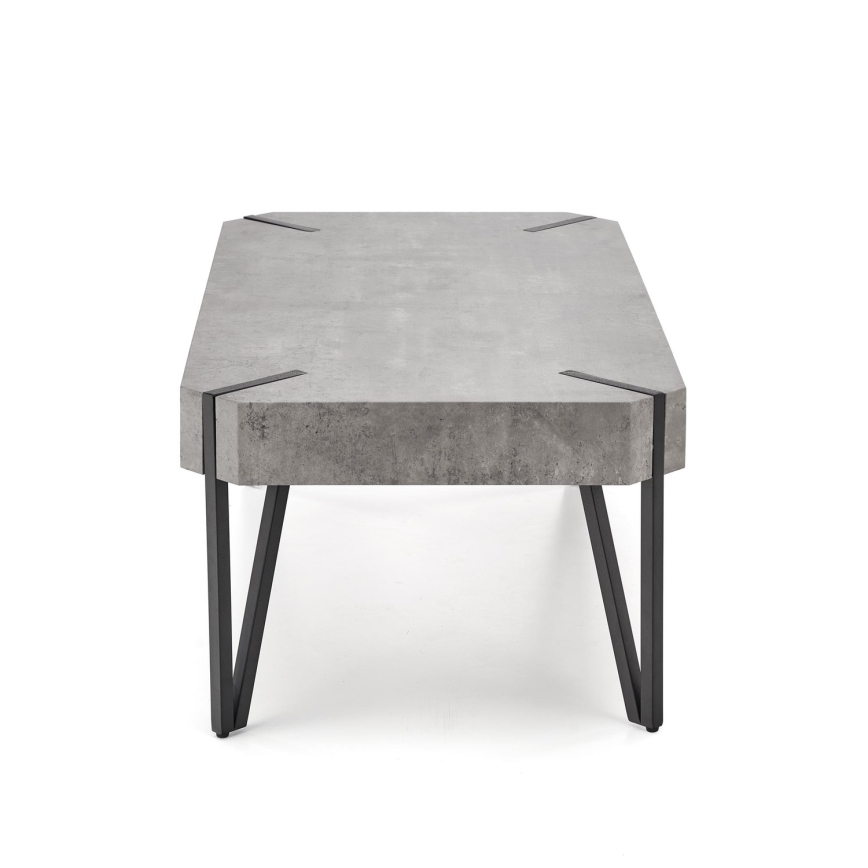 Kavos stalelis EMILY 42x110 cm betonas