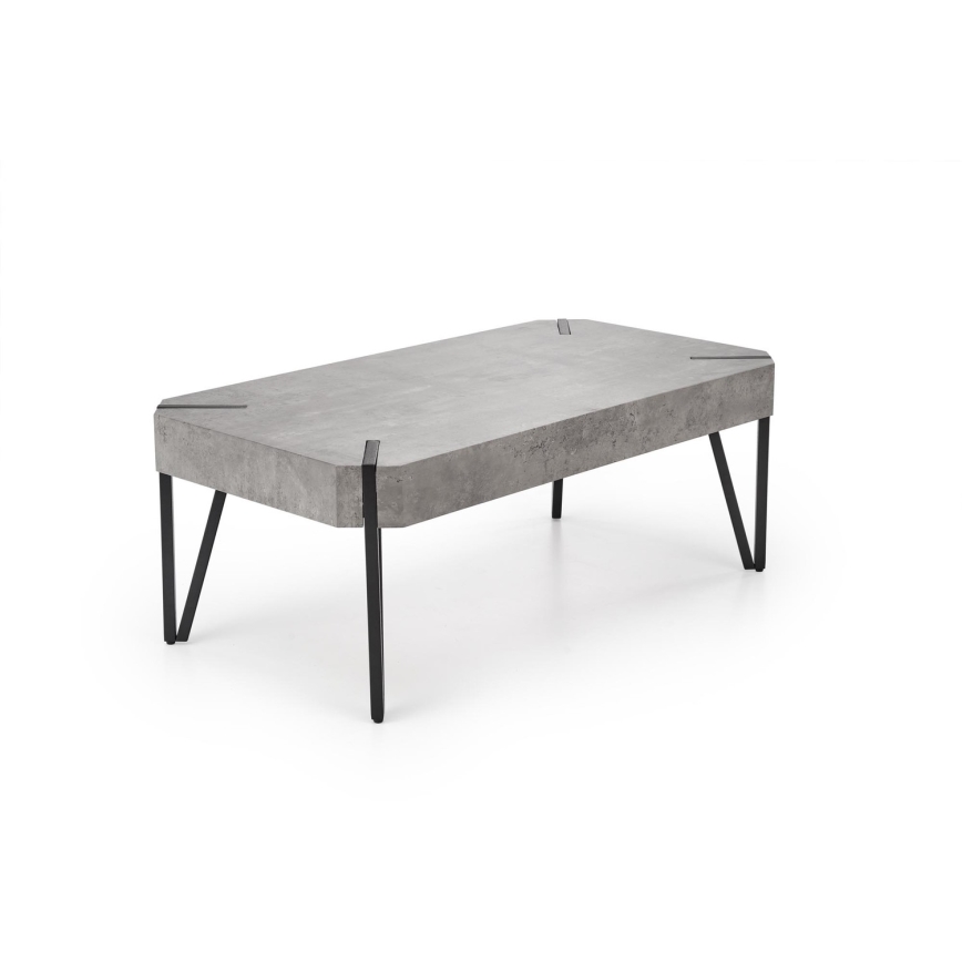 Kavos stalelis EMILY 42x110 cm betonas