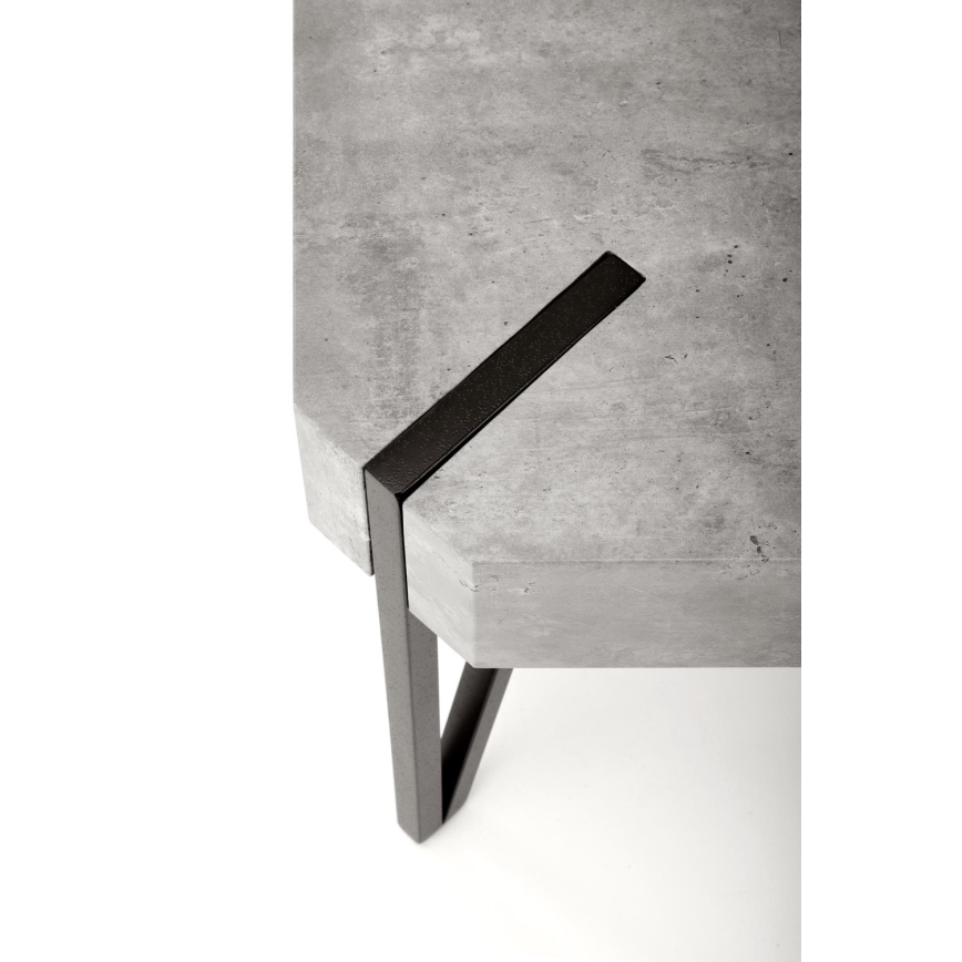 Kavos stalelis EMILY 42x110 cm betonas