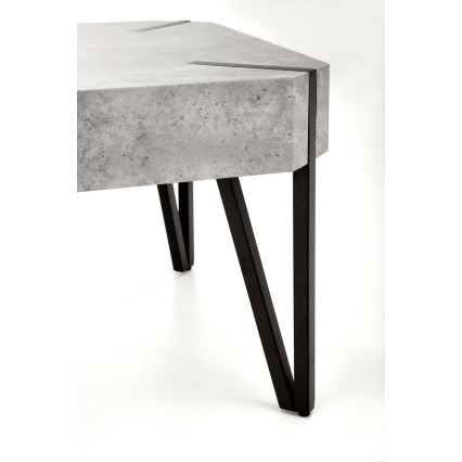 Kavos stalelis EMILY 42x110 cm betonas