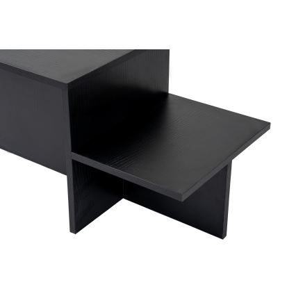 Kavos stalelis HARMONY 40x80 cm juoda