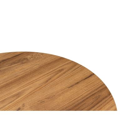 Kavos stalelis OVAL 60x120 cm ruda