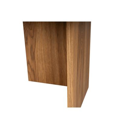 Kavos stalelis OVAL 60x120 cm ruda