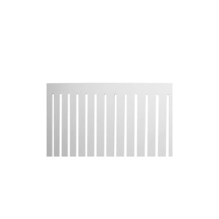 Kavos stalelis VELEDE 25x58,5 cm baltas