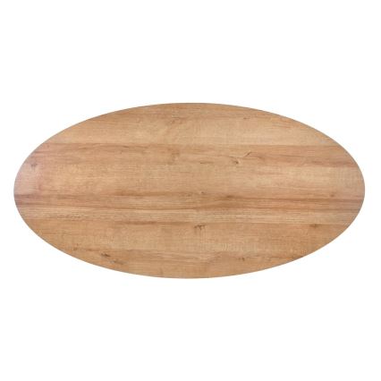 Kavos staliukas CAROLINA su stalčiumi, 41 x 120 cm, auksinis ąžuolas / juoda