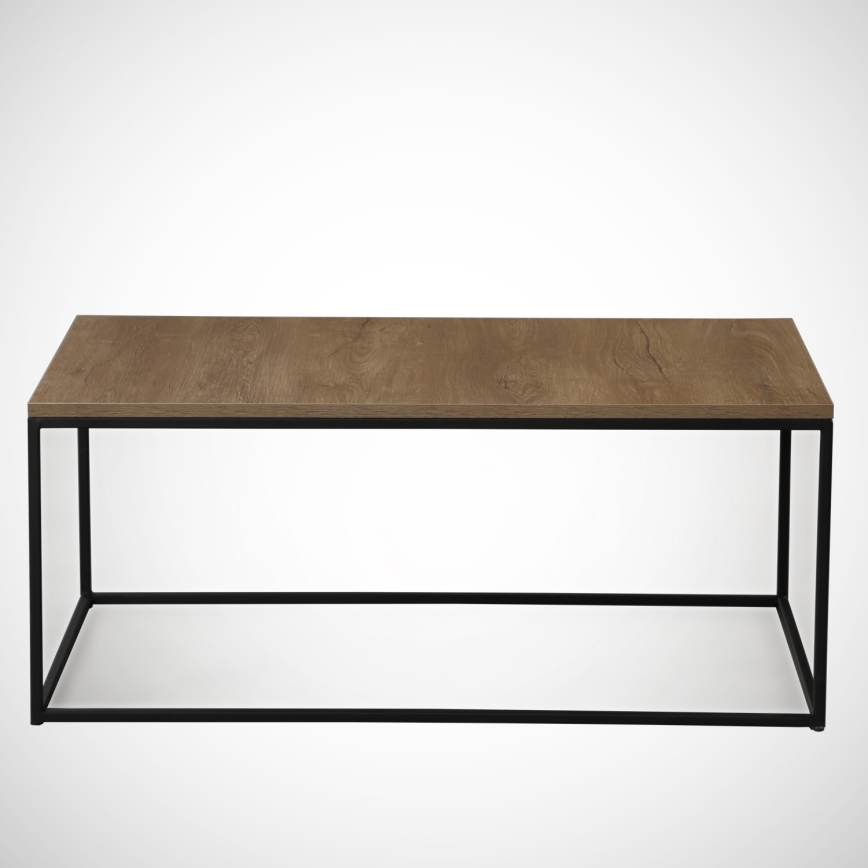 Kavos staliukas COSCO 43x95 cm ruda/juoda