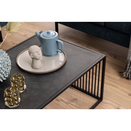 Kavos staliukas DEVIN juodas