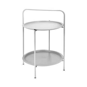 Kavos staliukas HAGE 50x66 cm baltas