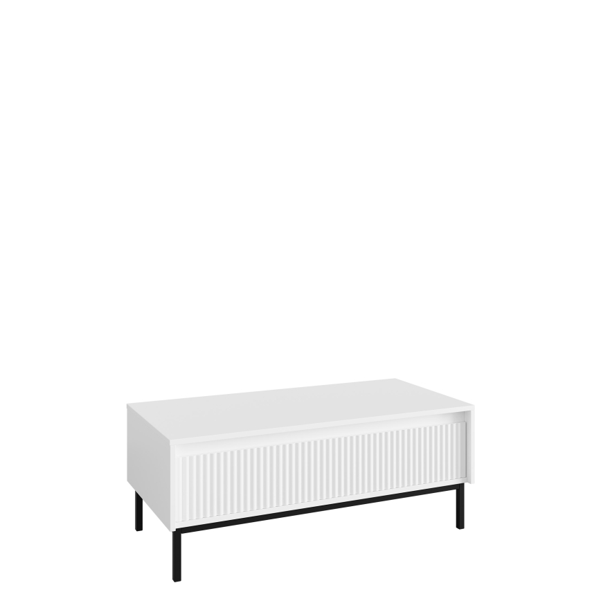 Kavos staliukas OZMI 100x40 cm baltas