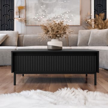 Kavos staliukas OZMI 40x100 cm juodas