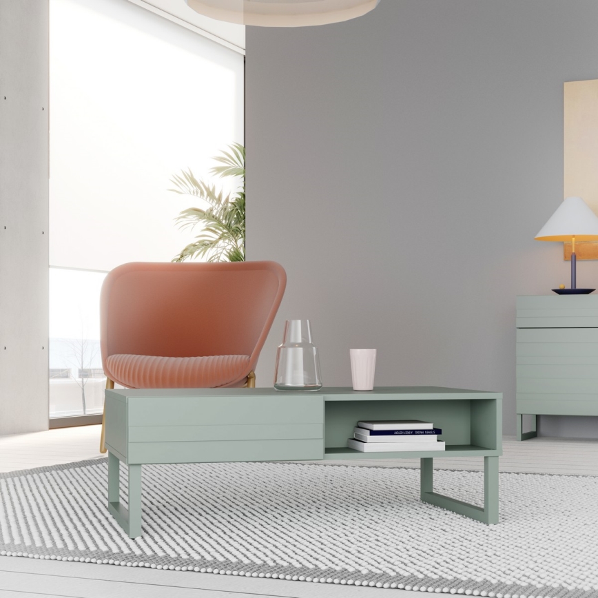 Kavos staliukas TARO žalias