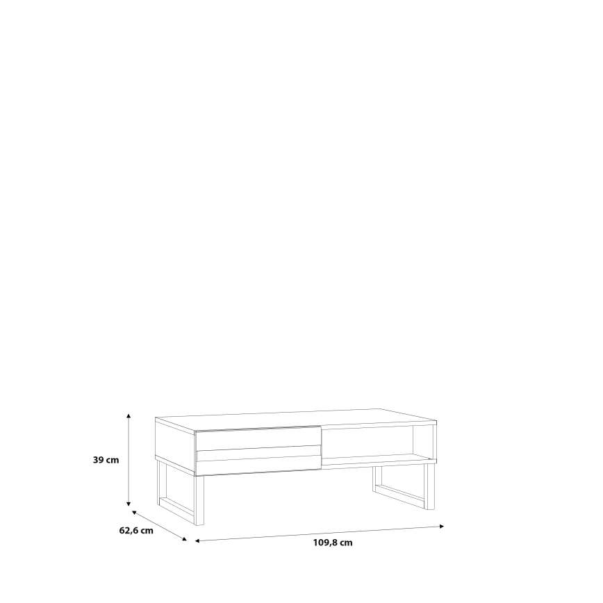 Kavos staliukas TARO žalias