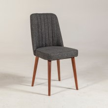 Kėdė VINA 85x46 cm antracito/ruda