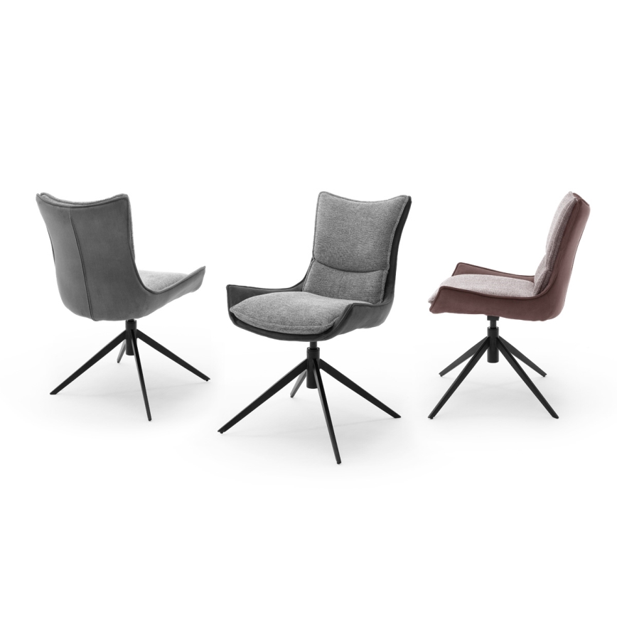 Kėdė ZAIRA 1 vnt. ruda/raudona