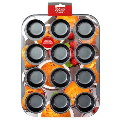 Keksiukų kepimo forma TORO, juoda