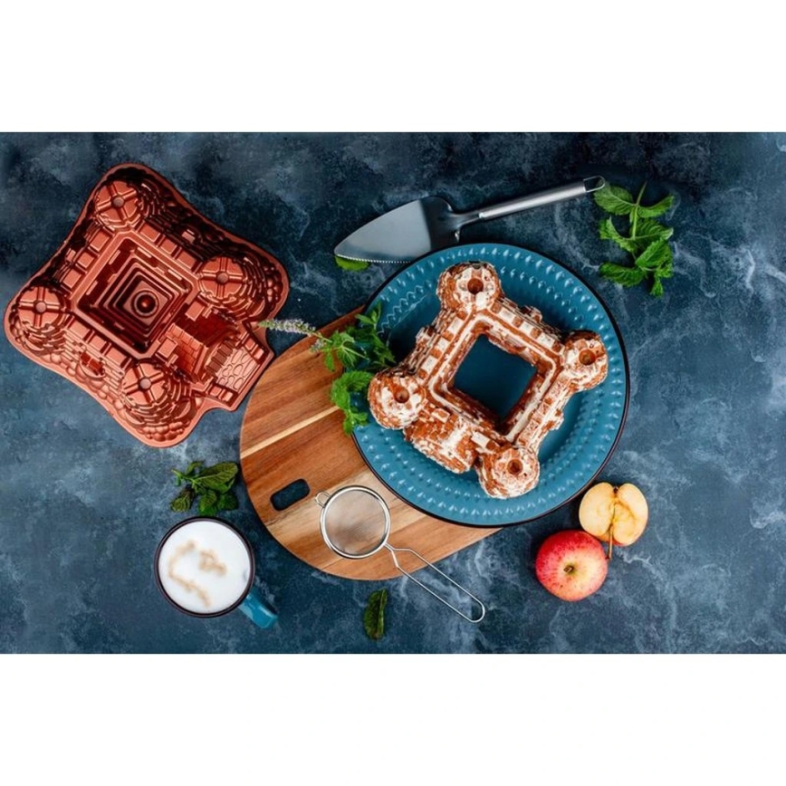 Keksų forma KITCHISIMO pilis/vario spalvos