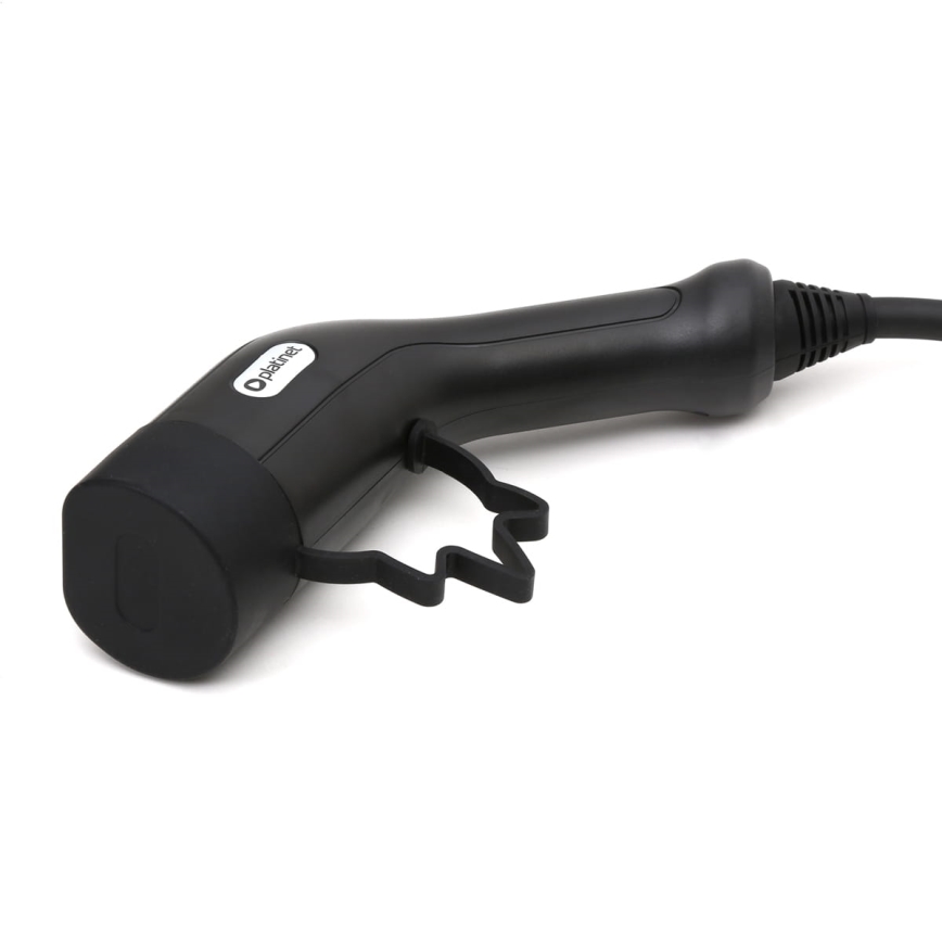 Kelioninė įkrovimo stotelė elektromobiliams EV/PHEV AC Type 2 32A/400V 22kW IP55 5m + adapteris 230V 3,7kW + dėklas