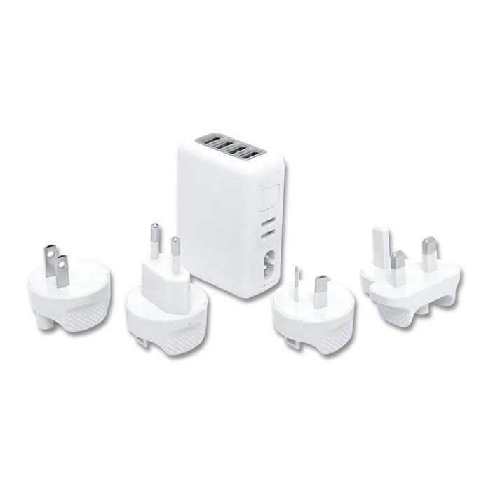 Kelioninis adapteris 4xUSB