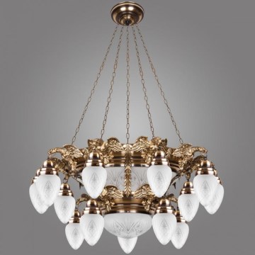Kemar OW150/P - Šviestuvas OURO EAGLE 15xE27/60W + 6xE27/100W/230V