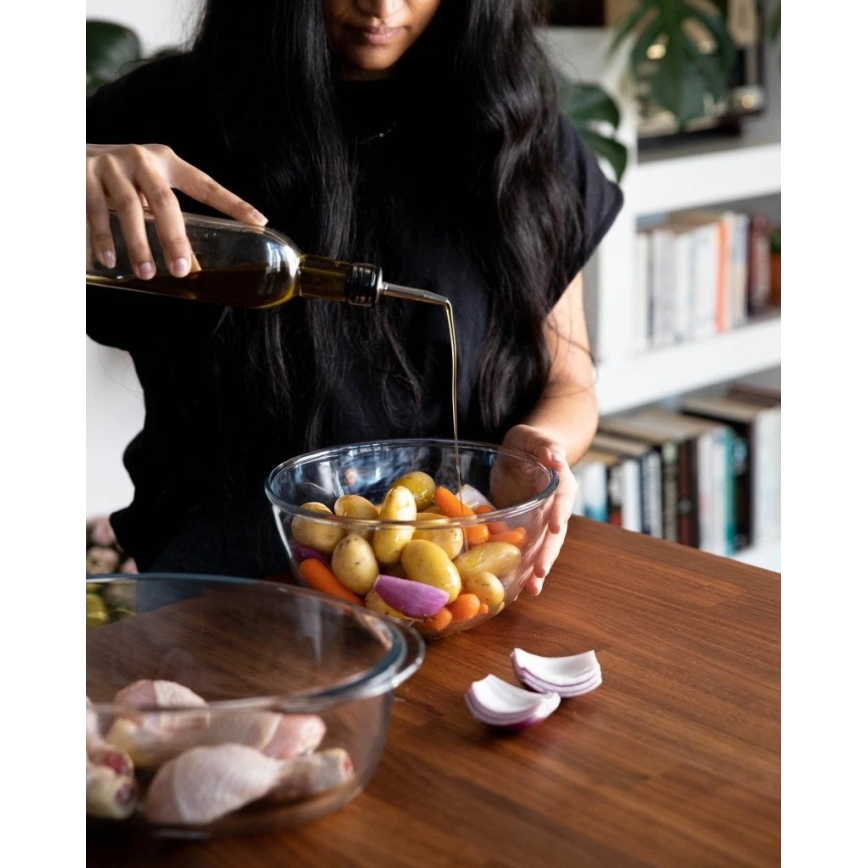 Kepimo indas su dangčiu PYREX 1,3 l