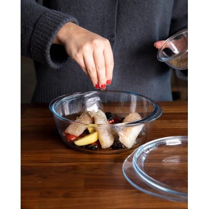 Kepimo indas su dangčiu PYREX 2,1 l