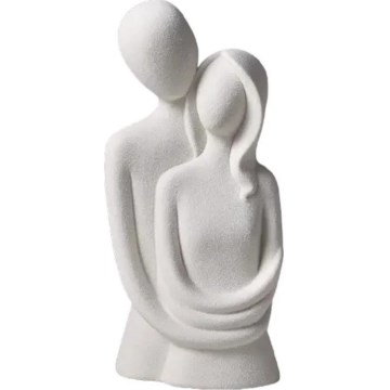 Keraminė stalo dekoracija 20x9,5x7,5 cm pilka