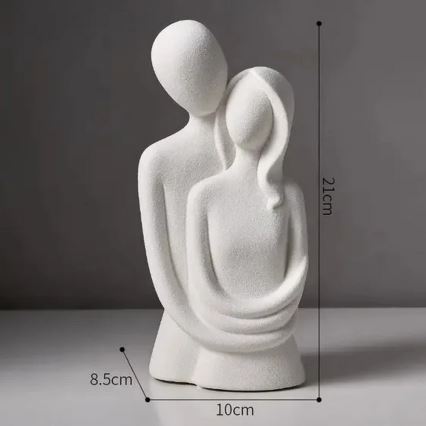 Keraminė stalo dekoracija 20x9,5x7,5 cm pilka