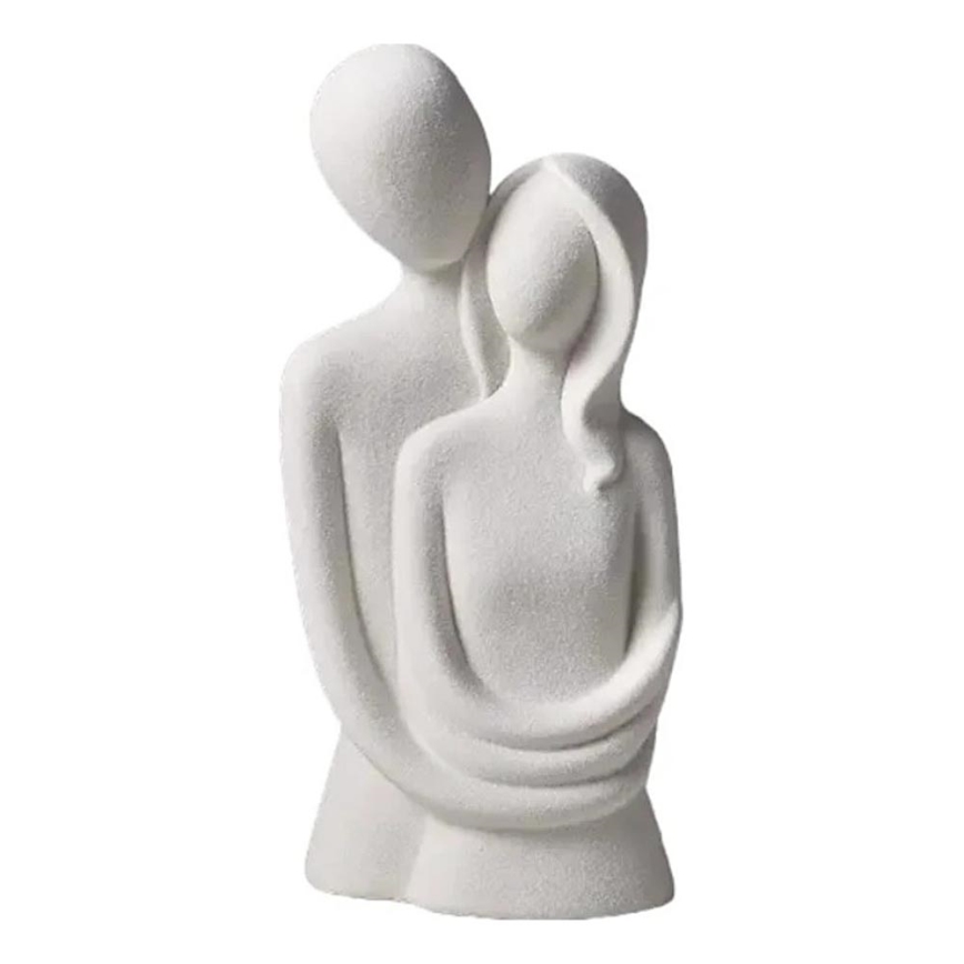 Keraminė stalo dekoracija 21x8,5x10 cm balta