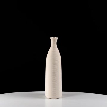 Keraminė vaza, 25 cm, balta