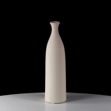 Keraminė vaza 33 cm, balta