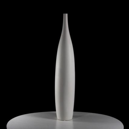 Keraminė vaza, 70 cm, balta