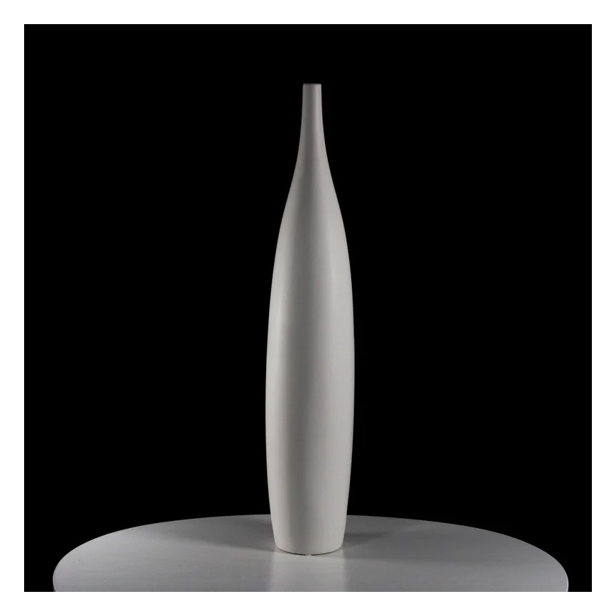 Keraminė vaza, 70 cm, balta