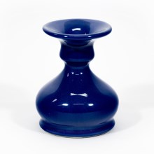 Keraminė žvakidė 8,5 cm tamsiai mėlyna